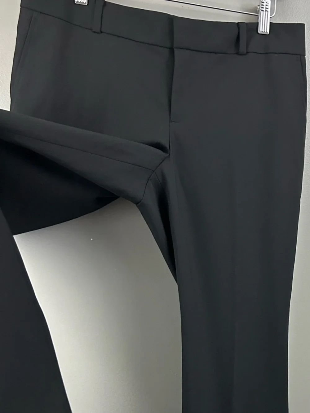 Banana Republic Martin Fit Black Dress Pants Size 8S - Picture 4 of 10